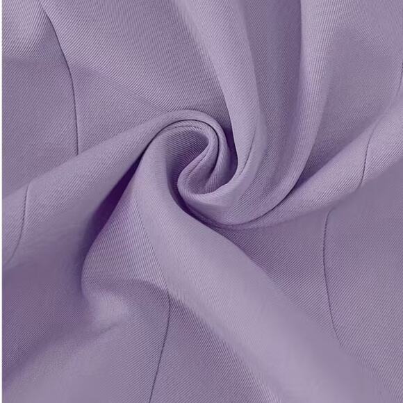 NWT ~ Women's 2 Piece Violet Purple Lined Business Pant Suit & Belt ~ Size XL - Picture 5 of 5